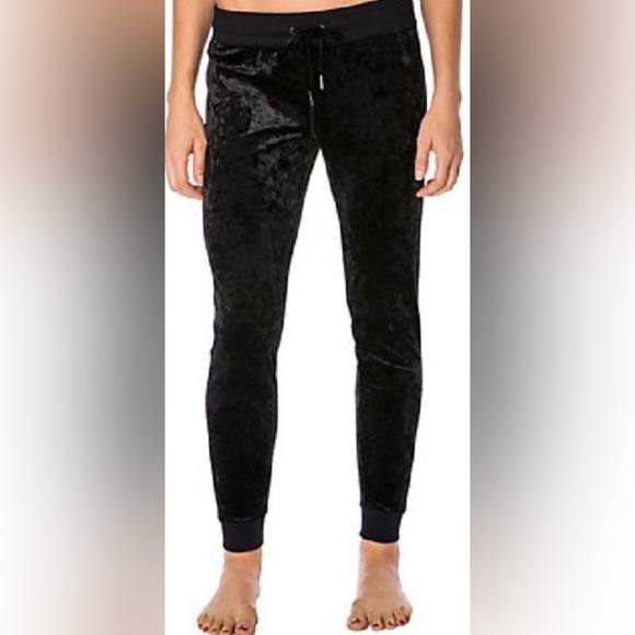 Betsey Johnson the velour joggers - Picture 2 of 2